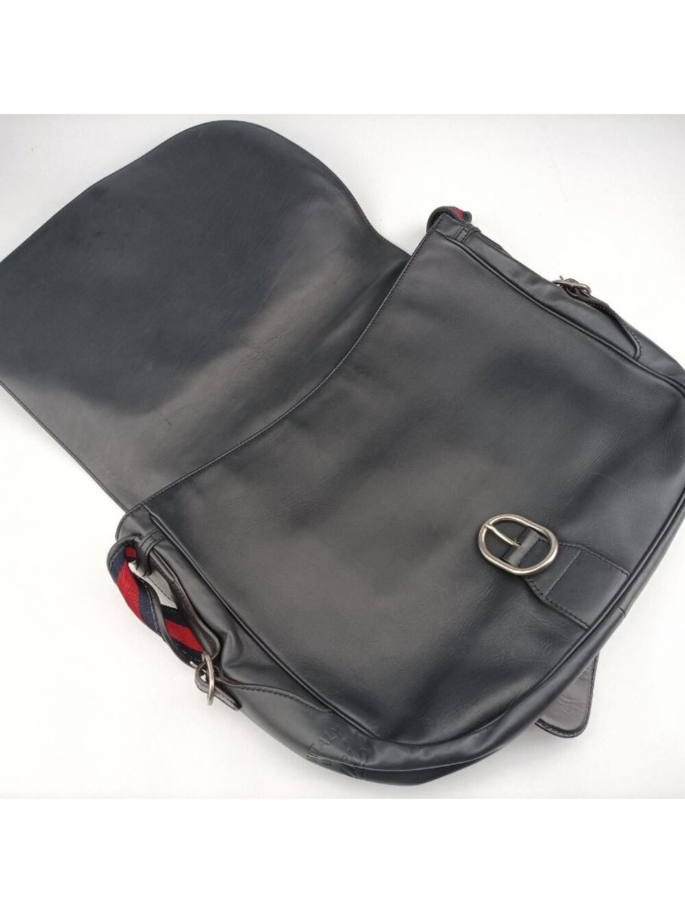 ★SOLD★ Gucci Messenger Black Leather - Picture 15 of 15
